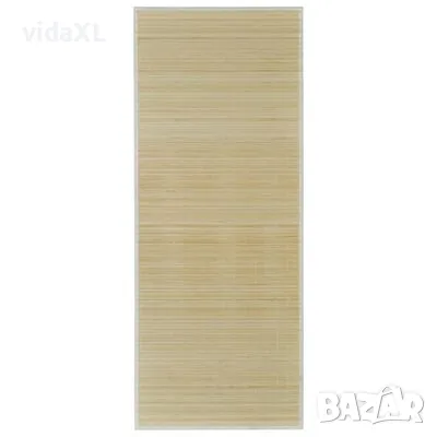 vidaXL Бамбуков килим, 160x230 см, естествен цвят(SKU:245821), снимка 1 - Килими - 49196505