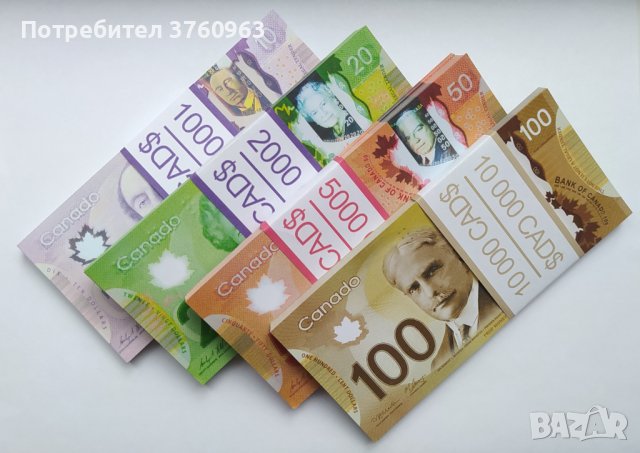 Висококачествени реквизитни сувенирни пари, 25 вида банкноти от 6 различни валути, снимка 6 - Нумизматика и бонистика - 41183476
