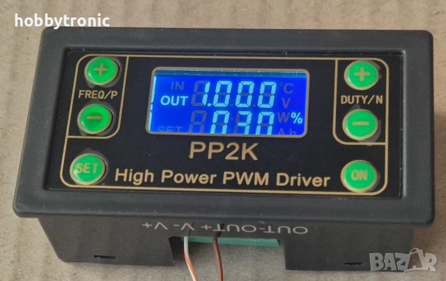 Мощен генератор на правоъгълни импулси PP2K 1Hz-150KHz 8A