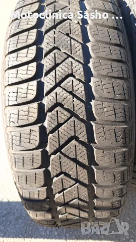 2 бр Зимни Гуми Пирели 205/55-17 Дот 21, снимка 4 - Гуми и джанти - 47684779