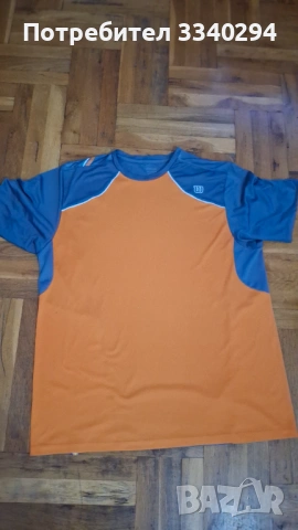 Оргинални тениски Wilson, размер XXL, снимка 5 - Тениски - 53330300