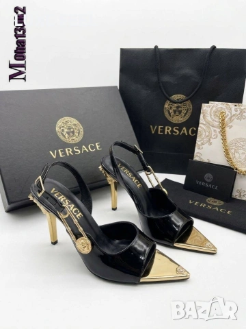 VERSACE 💎Дамски Обувки , снимка 3 - Дамски обувки на ток - 53772954