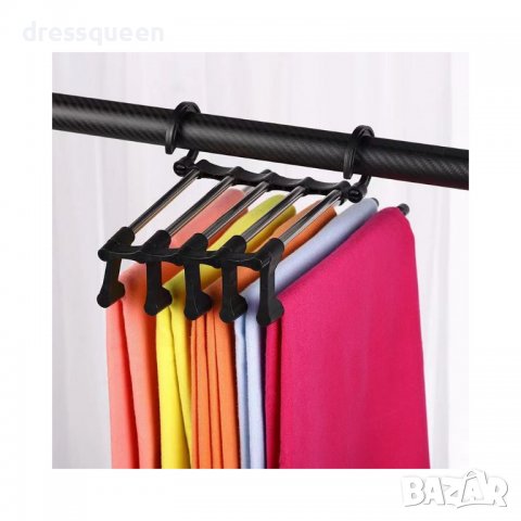 3824 Сгъваема закачалка за панталони , снимка 14 - Органайзери - 39724905