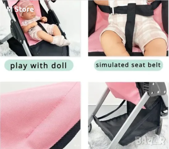 Детска количка 2 в 1, снимка 4 - Кукли - 48121267