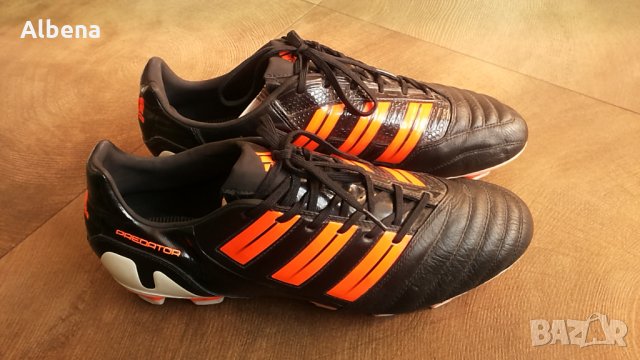 Adidas PREDATOR размер EUR 47 1/3 / UK 12 бутонки естествена кожа 14-12-S, снимка 2 - Спортни обувки - 36011051