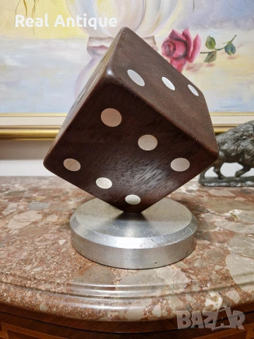 Уникална голяма антикварна английска фигура статуетка зар, снимка 2 - Статуетки - 53863463