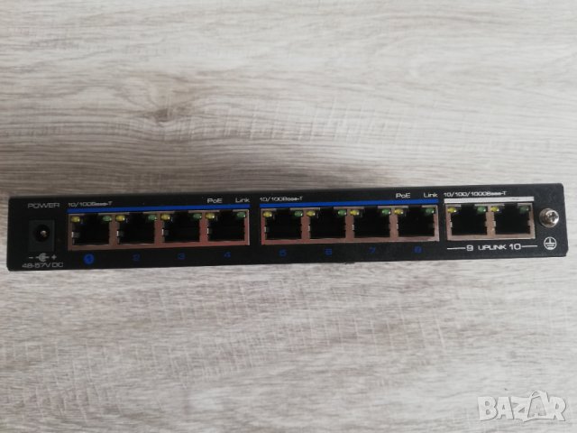 UTEPO UTP3-SW08-TP120-A1 10-портов PoE switch, снимка 6 - Суичове - 38925695