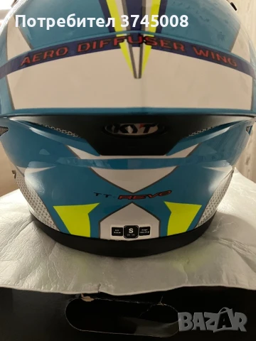 Мото каска KYT размер S, снимка 3 - Спортна екипировка - 51038127