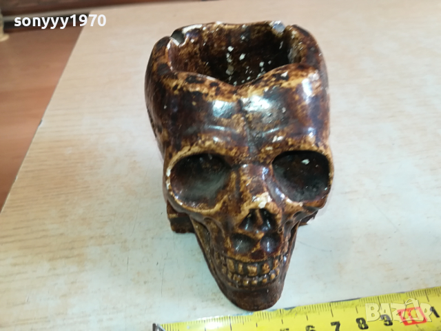 ЧЕРЕП ПЕПЕЛНИК 1503241603, снимка 2 - Антикварни и старинни предмети - 44779542