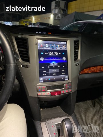 Subaru Outback Legacy 2009-2014 вертикална Андроид навигация, 9599, снимка 4 - Навигация за кола - 41744261