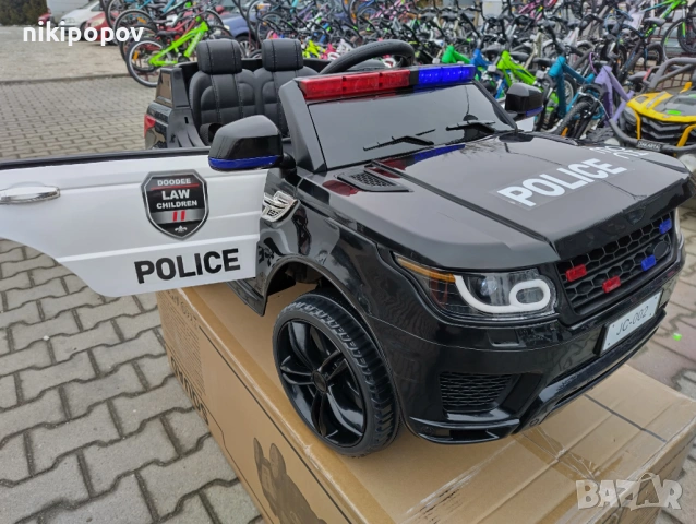 POLICE акумулаторен джип SQUAD черен, снимка 10 - Други - 53849935