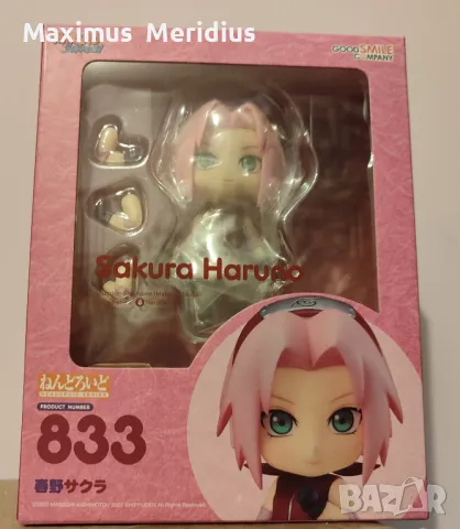 Аниме фигурка Sakura Haruno #833 Nendoroid Naruto anime manga статуетка 
