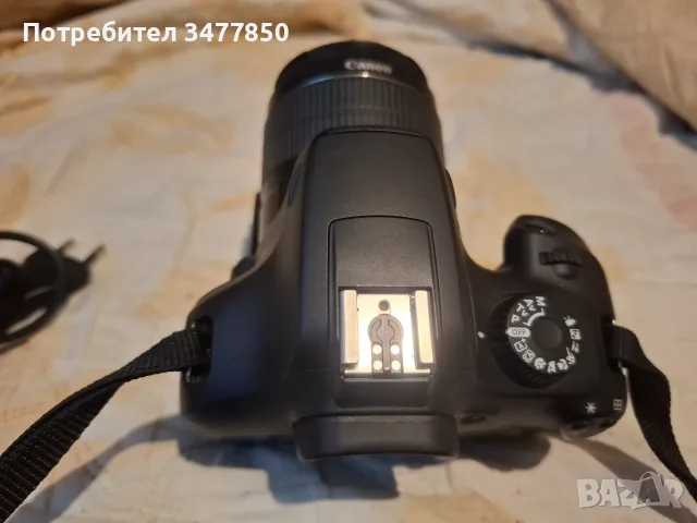 Фотоапарат Canon 4000D с обектив 18-55мм 1:3,5-5,6 III, снимка 2 - Фотоапарати - 55980823