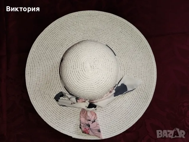 Лятна капела с панделка🎀👒, снимка 2 - Шапки - 47498947
