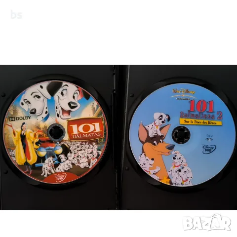 101 далматинци 1 и 2 DVD -R с бг аудио , снимка 4 - DVD филми - 54194764
