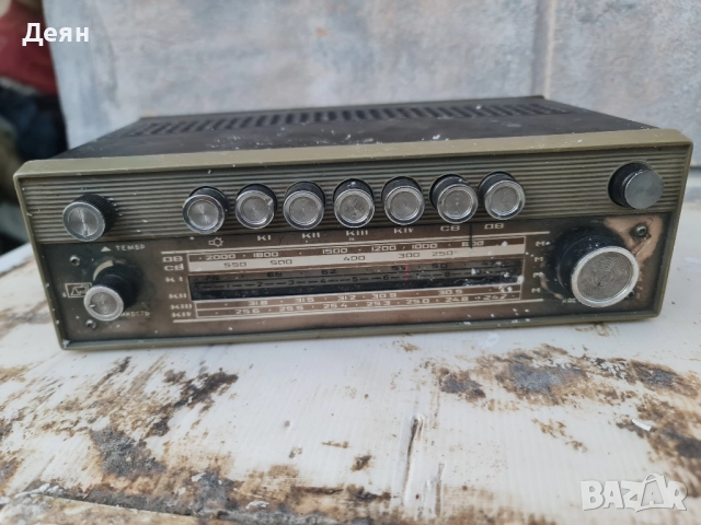 Ретро транзистор Геолог, снимка 6 - Радиокасетофони, транзистори - 52794471