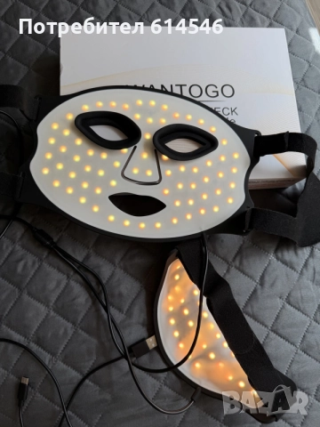Led маска за лице 7 светлини, снимка 5 - Козметика за лице - 55877312