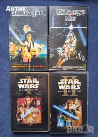 ЛОТ Видеокасети VHS Междузвездни Войни, снимка 2 - Други жанрове - 56171705