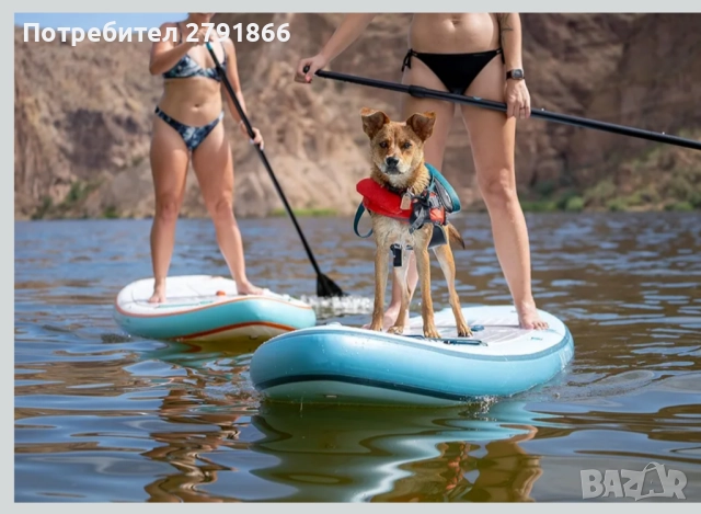 Надуваема дъска за гребане, падълборд iROCKER Nautical GO Cruiser 10'6" бяло/син , снимка 13 - Водни спортове - 52407884
