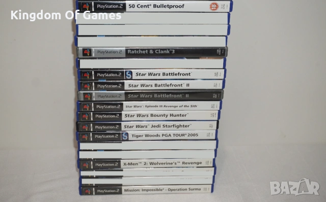 Игри за PS2 50 Cent Bulletproof/Ratchet & Clank 3/Star Wars/X-Men 2: Wolverine's Revenge, снимка 18 - Игри за PlayStation - 45572450