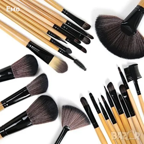 Промоция: Професионале комплект от 24 броя четки за грим в удобна чантичка HZS64, снимка 4 - Козметика за лице - 47916823