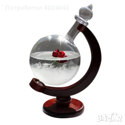 Красив глобус с кристали които предсказват времето TQY1, снимка 5 - Други стоки за дома - 47894555