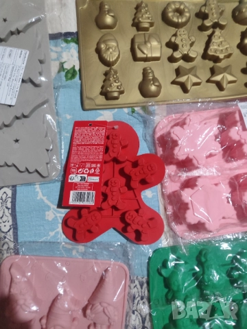 Коледни молдове за гипсови отливки различни видове , снимка 3 - Форми - 52649075