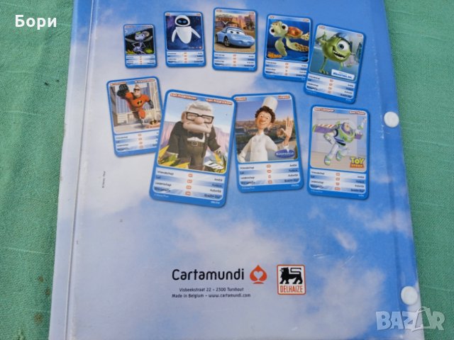 Disney Pixar Les héros de - Delhaize - Cartamundi, снимка 3 - Списания и комикси - 35986445