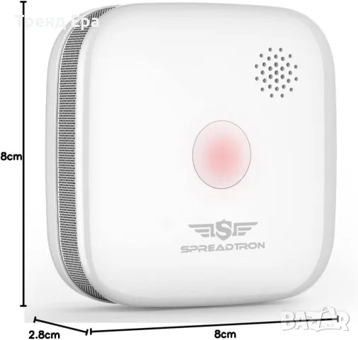 Детектор за дим с 10 години батерия, снимка 2 - Друга електроника - 47859004