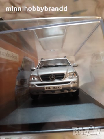 Mercedes-Benz ML 320 2001. 1.43 Scale.Ixo/Deagostini.Top top  top  Rare  model.!, снимка 3 - Колекции - 41380520