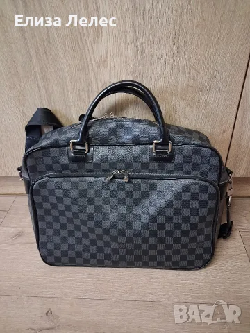 Louis Vuitton чанта от естествена кожа 