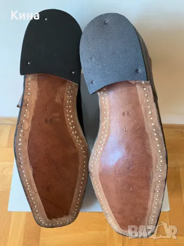 Продавам топли зимни боти от естествена кожа и гьон, снимка 5 - Мъжки боти - 47396247