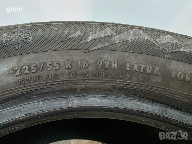 2бр зимни гуми 225/55/16 POINT L04662 , снимка 4 - Гуми и джанти - 53159930
