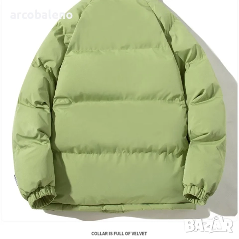 Мъжко зимно яке с удебелена поларена подплата, 5цвята , снимка 10 - Якета - 52018794