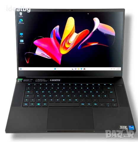 Razer Blade 15 FHD 165Hz i7-11800H 32RAM 1TB SSD RTX 3080, снимка 6 - Лаптопи за игри - 53538282