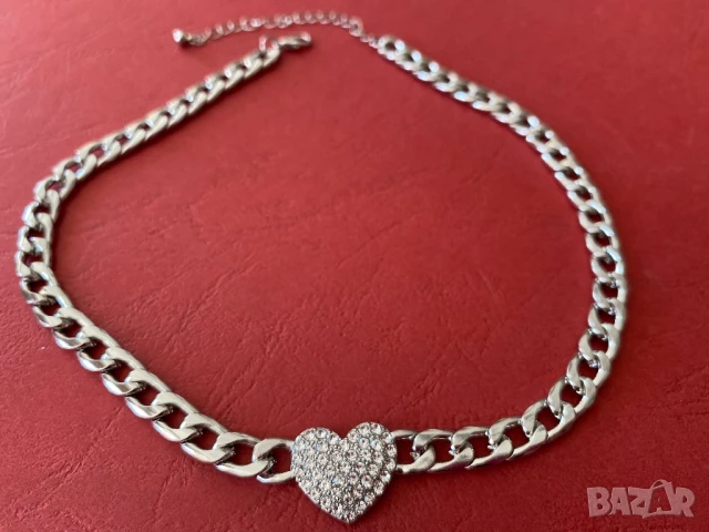 Чокър колие с орнамент , снимка 5 - Колиета, медальони, синджири - 50713202