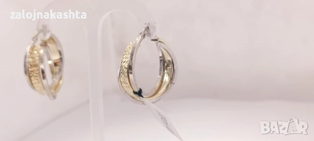 Нови Златни обеци-4,50гр/14кр, снимка 5 - Обеци - 50976554