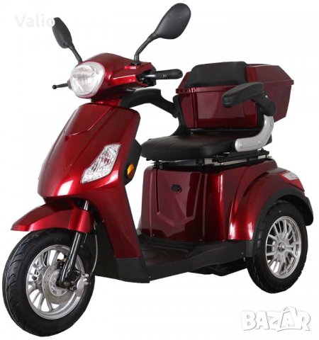 Електрическа триколка скутер мотопед В-1 1500W нов модел, снимка 2 - Мотоциклети и мототехника - 34853363