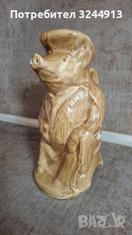 Ретро порцеланова кана ,,Прасе", снимка 4 - Сервизи - 53647024