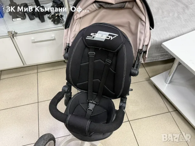 Детска количка тип триколка Speedy, снимка 3 - Детски велосипеди, триколки и коли - 56272449