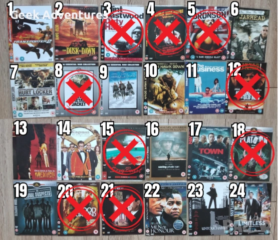 Екшън Филми DVD's - Оригинални Дискове на Английски Език - 5 лв/бр , снимка 2 - Екшън - 47015417