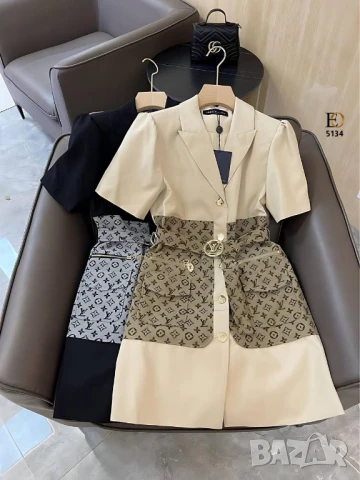 рокля louis vuitton , снимка 2 - Рокли - 51299850