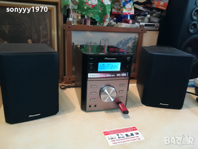PIONEER CD USB AUX RECEIVER+SPEAKERS-GERMANY 0404221241, снимка 5 - Аудиосистеми - 36338281