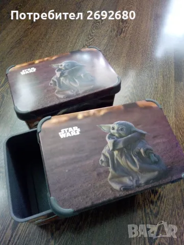 2бр.кутии за съхранение 5л.STAR WARS , снимка 2 - Други стоки за дома - 50264774