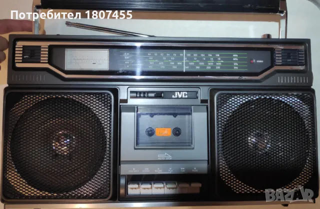 Радиокасетофон японски JVC RC 636L, снимка 5 - Ресийвъри, усилватели, смесителни пултове - 49784874