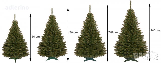 Изкуствена елха, 180 см, първокласен кавказки смърч, Коледно дръвче, Коледна елха, Коледно дърво, снимка 8 - Декорация за дома - 34655934