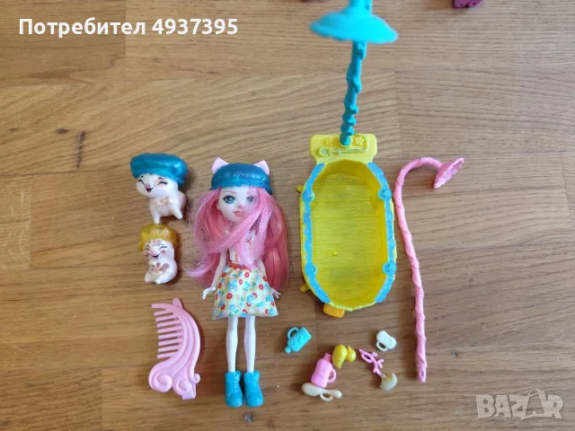 Игрален комплект кукли с къща Enchantimals/Енчантималс , снимка 8 - Кукли - 55922395