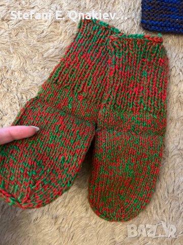 Детски плетени търлъчки, снимка 10 - Чорапи - 39364683