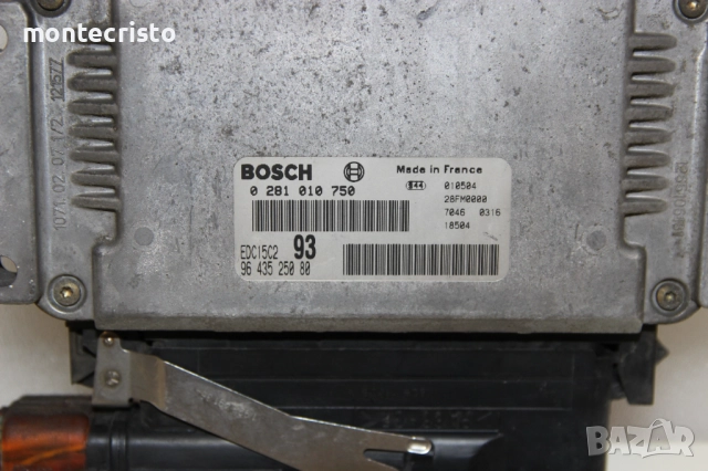 Моторен компютър Citroen Xsara Picasso (1999-2010г.) 0281010750 / 0 281 010 750 / EDC15C2 9643525080, снимка 2 - Части - 52518892