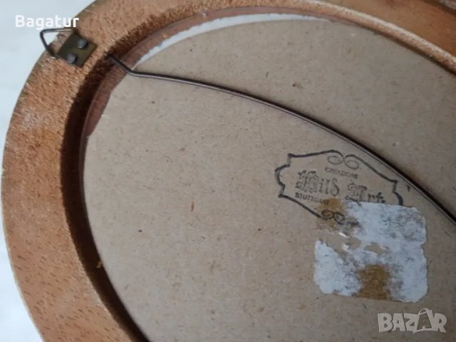 Позлатено пано,рамка,златен варак,за стена винтидж, снимка 5 - Антикварни и старинни предмети - 48271833